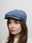 Кепка STETSON арт. 6873103 HATTERAS LINEN (голубой)